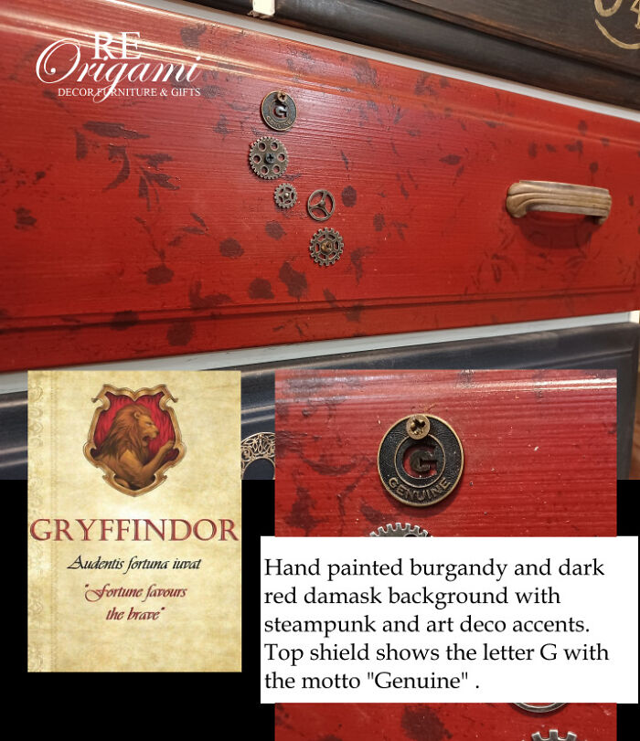 I Created 3 Unique Chests Honoring The Wizarding World Of Harry Potter