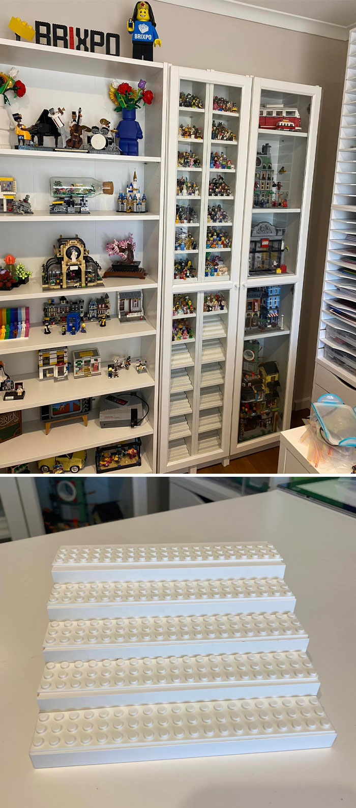 I'm known as Afol (a grown-up LEGO fan) and I came up with a hack for IKEA's LEGO minifigures