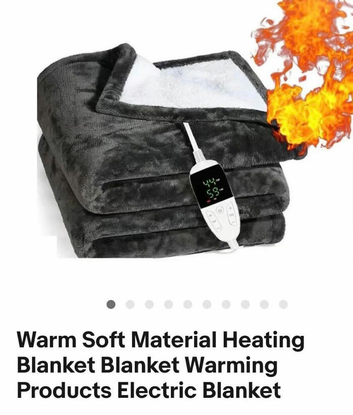 The On Fire Heated Blanket