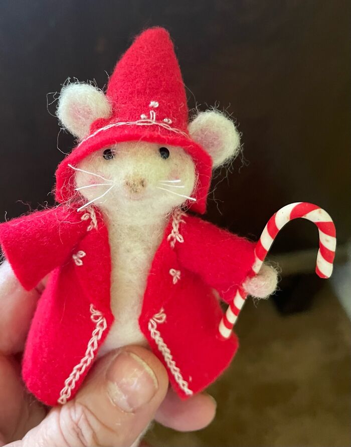 My First Go At Felting