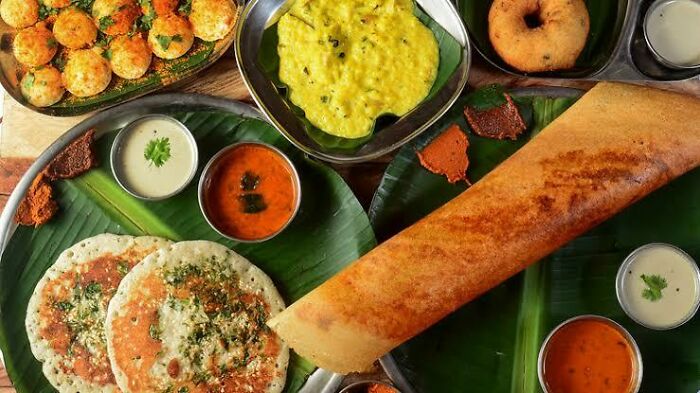South Indian Breakfast Spread
