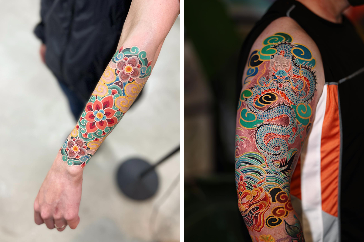 This Korean Artist Creates Mesmerizing Tattoos, Here Are 30 Of His Best Works