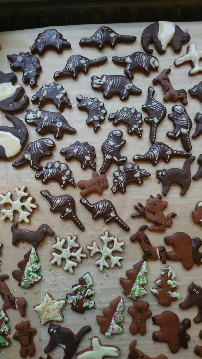 Not As Recent, But Those Were Some Of My Xmas Cookies :)