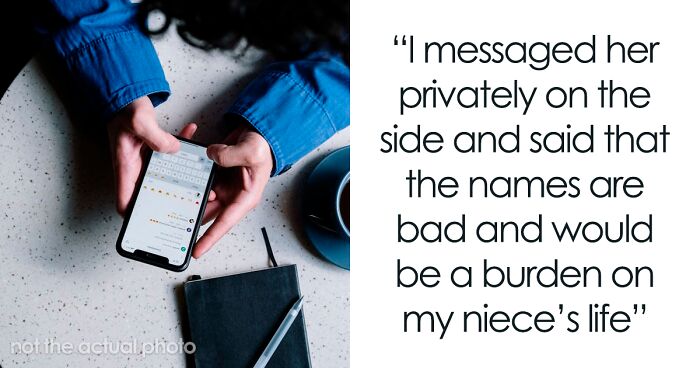 Brother Reminds Pregnant Sister That The Baby Is An “Actual Human Person, Not A Fun Alter Ego” After Hearing Her Choice In Names