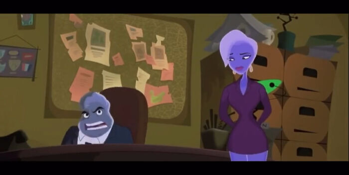 In Osmosis Jones (2001), Chris Rock As The Titular Character Accidentally Refers To Leah By Her Actor's Name (Brandy Norwood) And It Was Just Left In