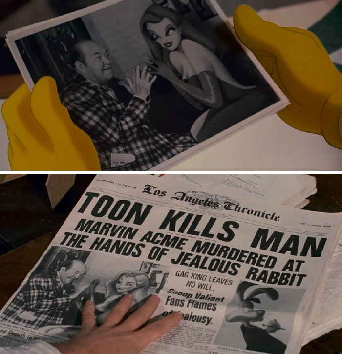 In Who Framed Roger Rabbit (1988), Jessica Rabbit Looks Different In The Newspaper Photo Compared To The Photos Eddie Takes Earlier In The Film, As The Newspaper Photo Was Made Before Her Character Design Was Finalised