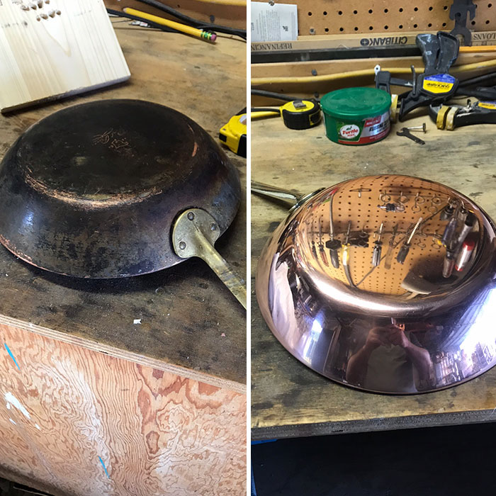Revere Ware Pan I Got From The Flea Market Today