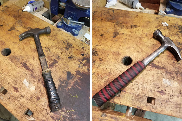 Restoring Great-Grandfather's Estwing Hammer