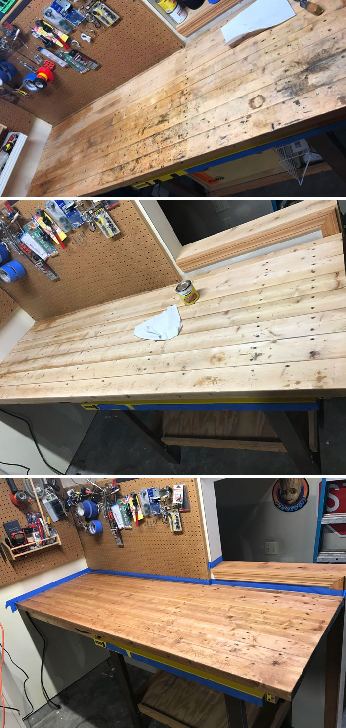 My Father Unexpectedly Passed Away In October Of A Heart Attack. As A Tribute To Him, I Decided To Restore His Workbench And Learn How To Become As Handy As He Was