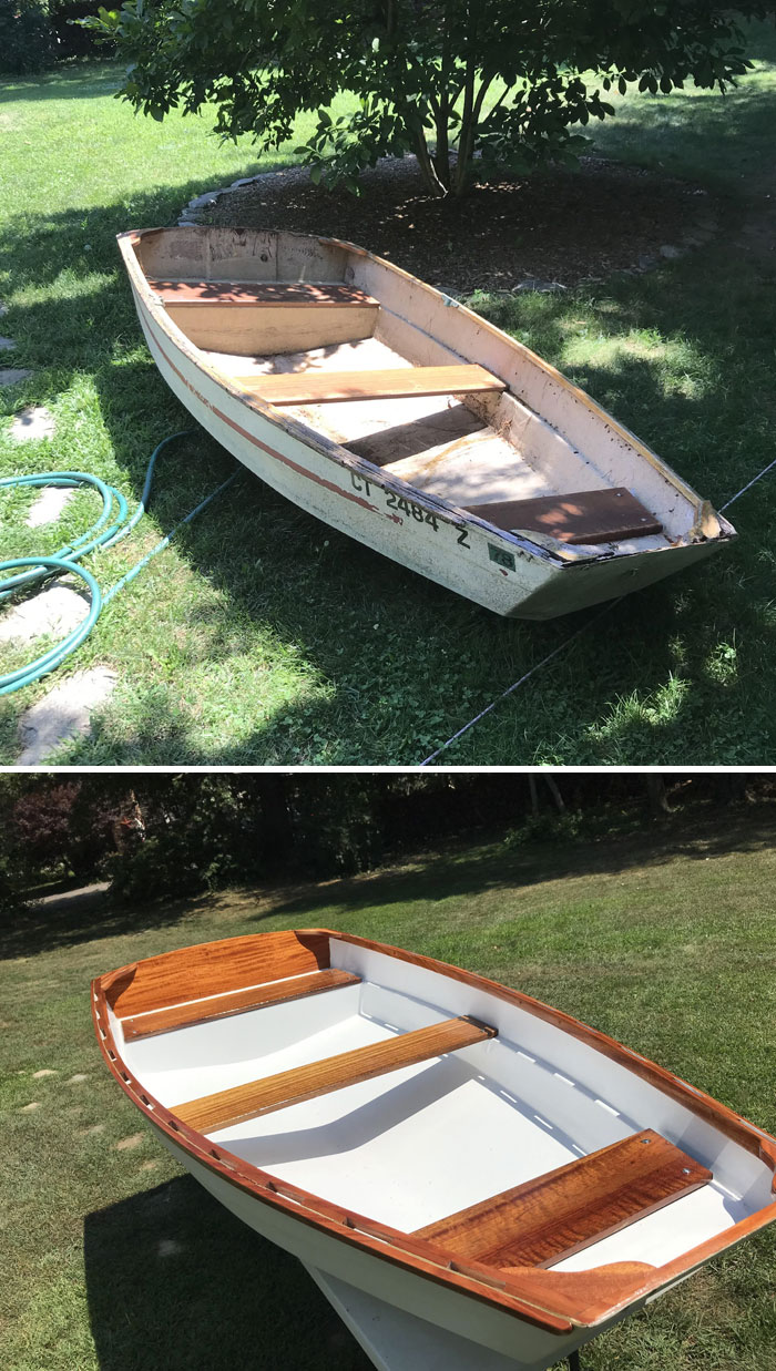 Bought This Dinghy For $20 And Restored It. Taking It Out This Weekend