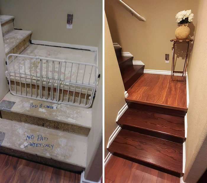 Restored My Stairs. Totally Did It Myself