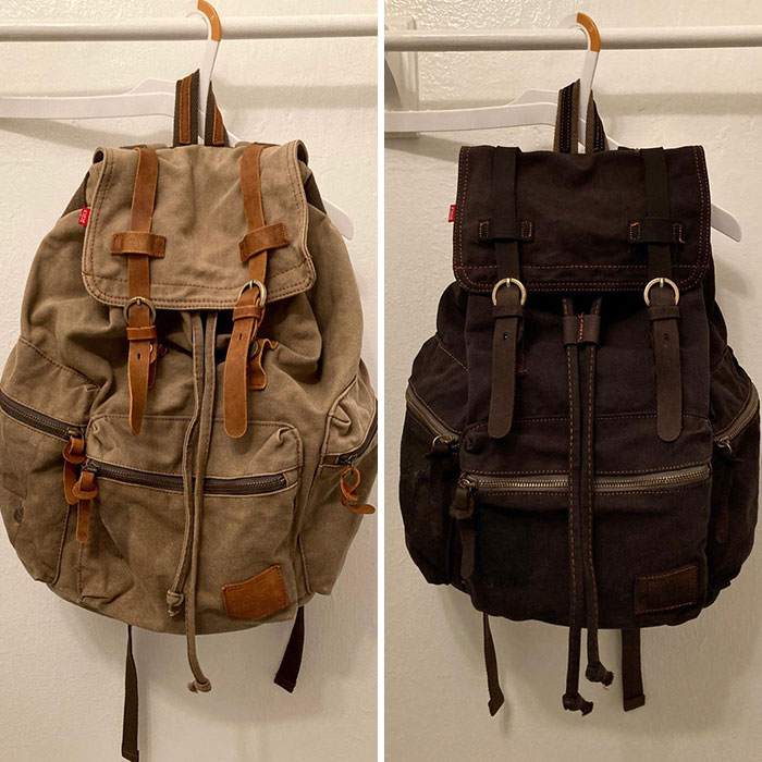 Some Cheap Rit Dye Made My Old Backpack Look New Again