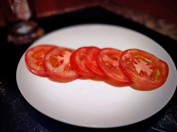 In Japan, This Can Be Ordered At Many Restaurants As A Tomato Salad