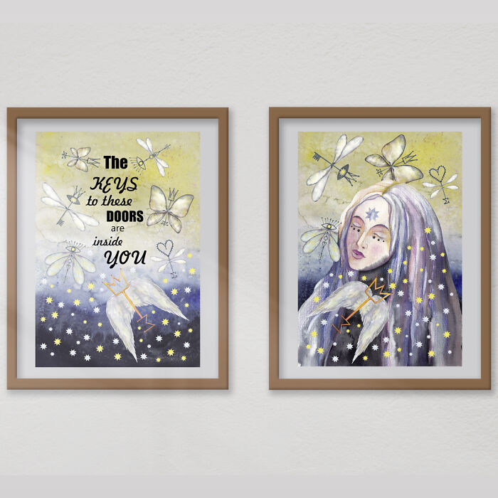 Watercolor Affirmations "Harmony And Balance"