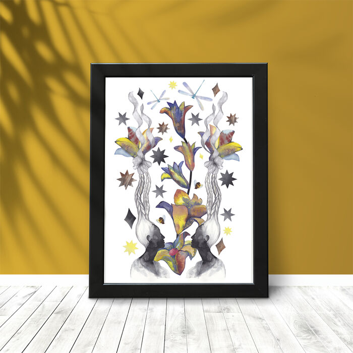 Watercolor Art Print