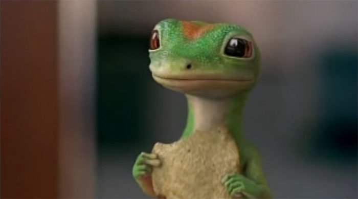 Geico Gecko Dollar Commercial (2000)
