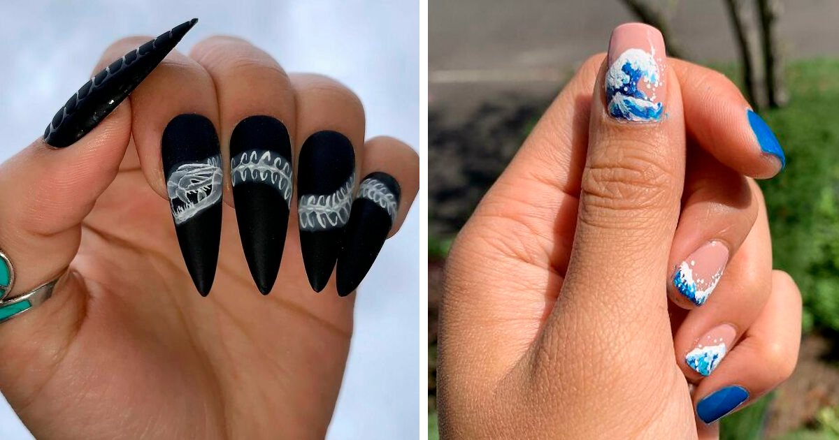 Pin on High Fashion Nail Designs & Nail Art