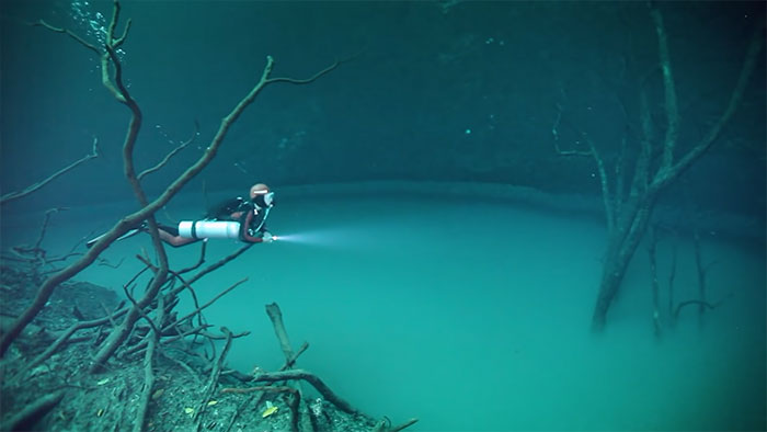 The Underwater River, Mexico