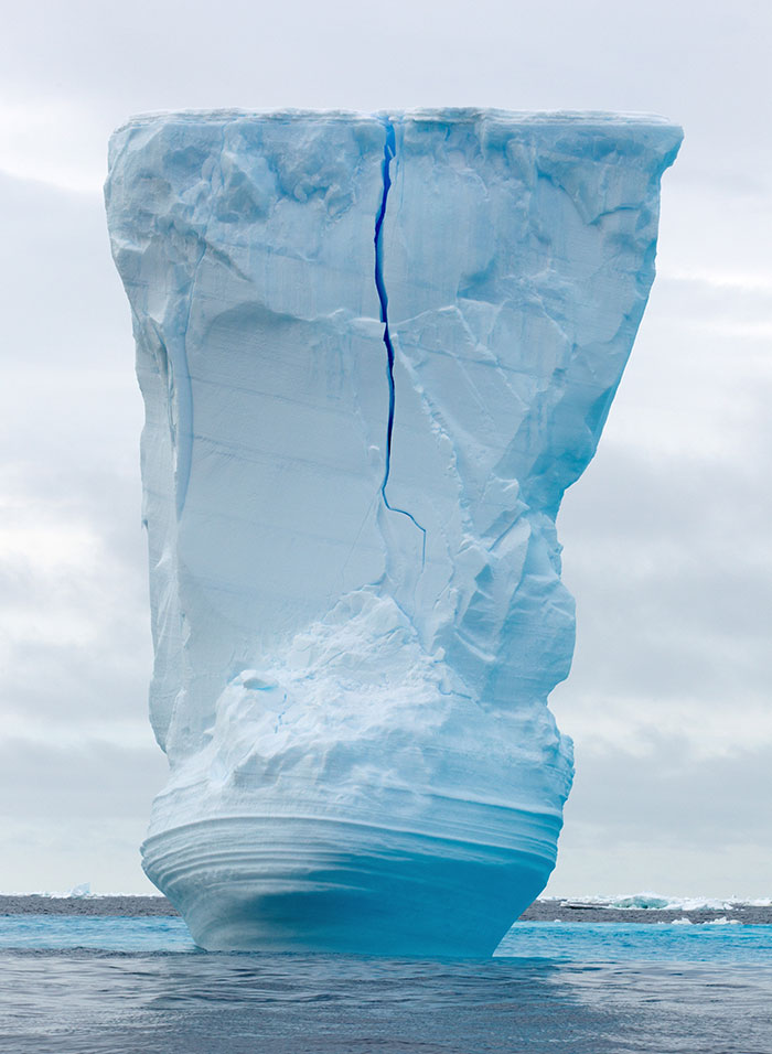 Striped Icebergs, Antarctica