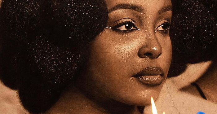 This Nigerian Artist Learned How To Paint With Fire And With Pyrography, He Creates Hyperrealistic Portraits (38 Pics)