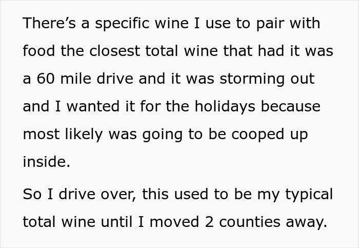 Customer Is Denied Wine Purchase By Power-Tripping Staff, Gets Sweet Revenge By Using Their Own Policy Against Them Customer Is Denied Wine Purchase By Power-Tripping Staff, Gets Sweet Revenge By Using Their Own Policy Against Them