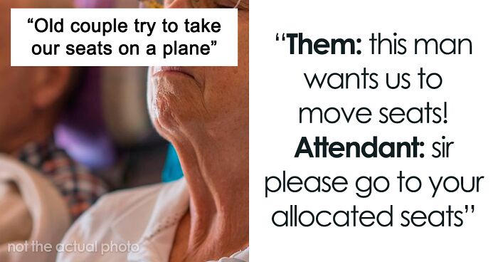 “I Paid Extra For These Seats And Would Like To Sit In Them”: Man Gets Into Argument With Entitled Old Couple Over Plane Seats
