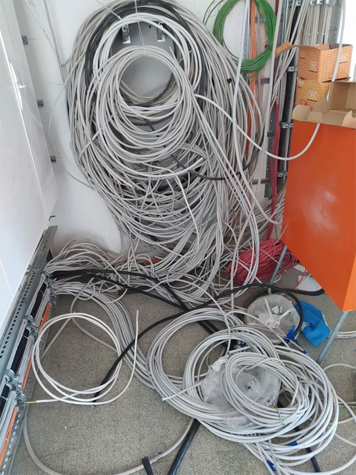 Cables. There Is An Unwritten Law Of The Universe, If You Throw Away A Cable, You Will Need It Within A Month
