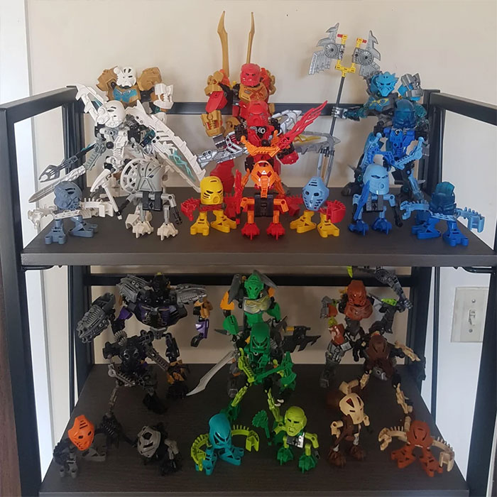Bionicle Sets. They Take Up A Good 1/2 Of My Personal Storage Space