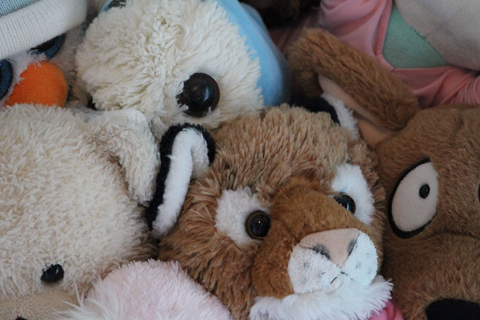 Stuffed Animals. Childhood Me Had A Problem