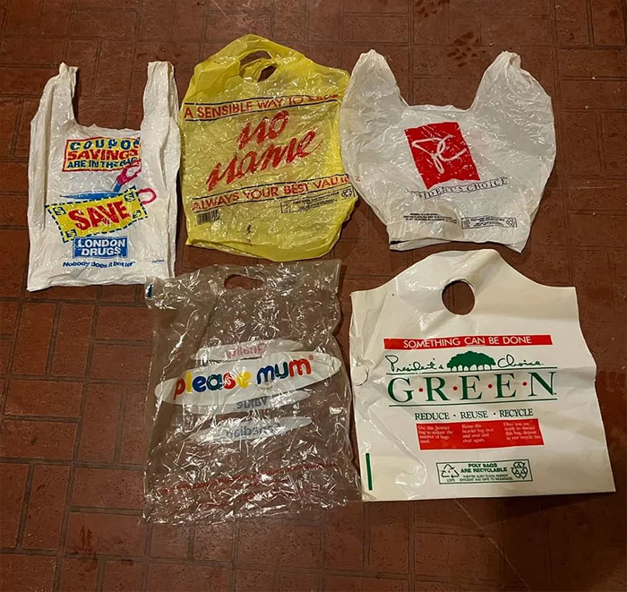 Plastic Bags From The Grocery Store
