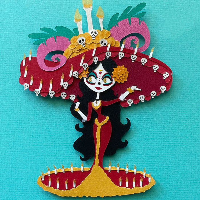 I Made Tiny Paper Art of My Favorite Spooky Movie Characters, And Here’s The Result (35 Pics)