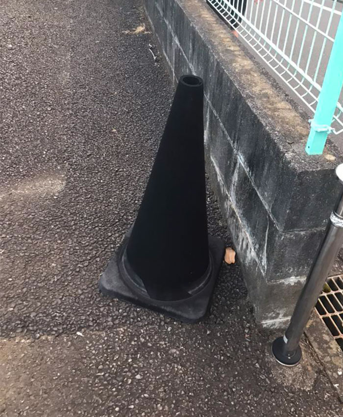 This Black Traffic Cone