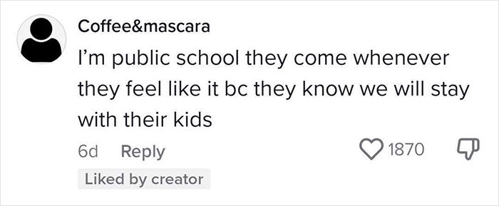School Charges Parent $116 And Gives It All To The Teacher Who Had To Look After Their Child Because They Were Late School Charges Parent $116 And Gives It All To The Teacher Who Had To Look After Their Child Because They Were Late