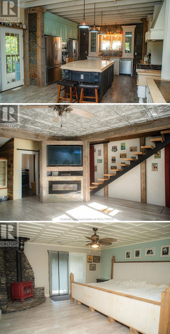 The Listing: "Home's Rustic Country Interior Design Is Magazine Worthy And The Pictures Speak For Themselves" The Pictures: