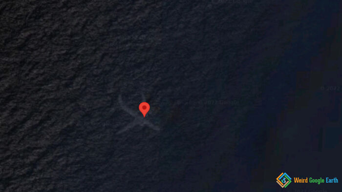 "Sunken Plane?". Location: The Bahamas, North America