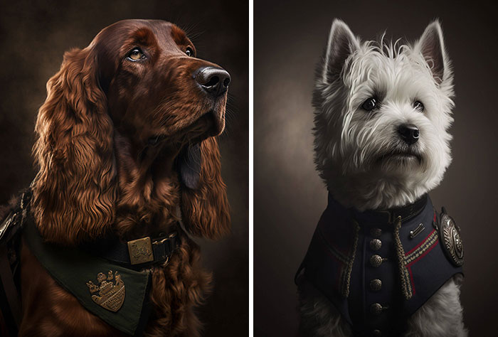 43 Realistic Portraits Of Dogs By Marjan Radovic Showing That They Are The Real Heroes