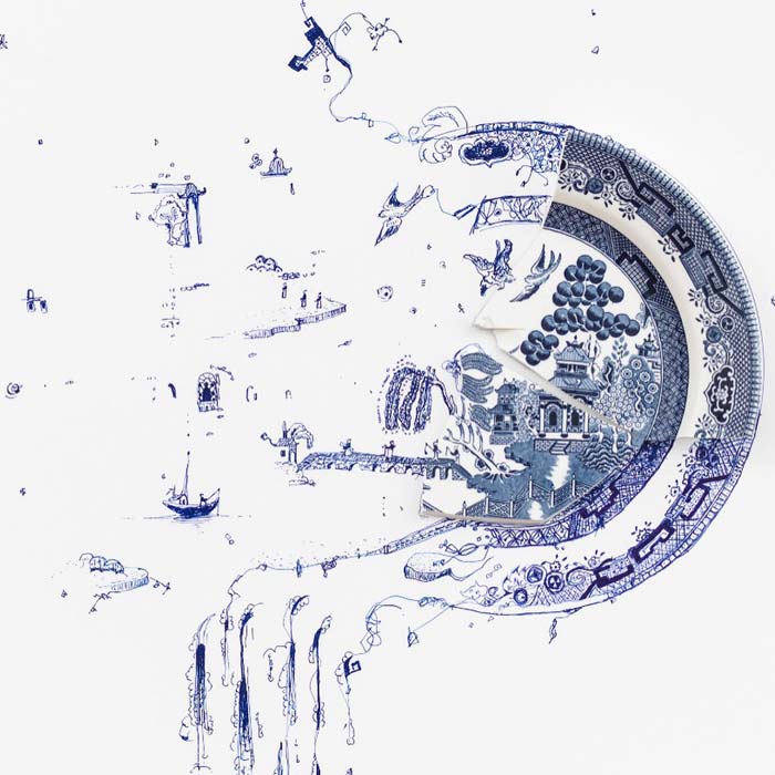 “Fragmented”: This Artist Damaged Porcelain Into Beautiful Works Of Art (15 Pics)