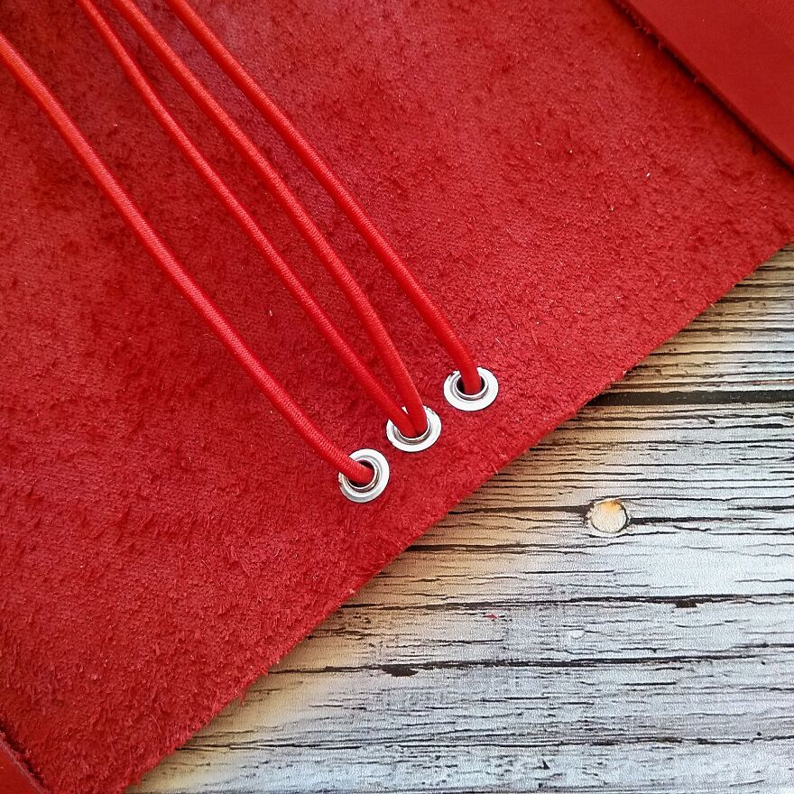 Here Is A Refillable Leather Journal I Made Yesterday