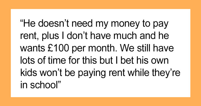 “My Mother Keeps Crying”: Man Asks Stepson To Start Paying Rent A Day After He Turns 18, He Moves In With His Aunt Instead