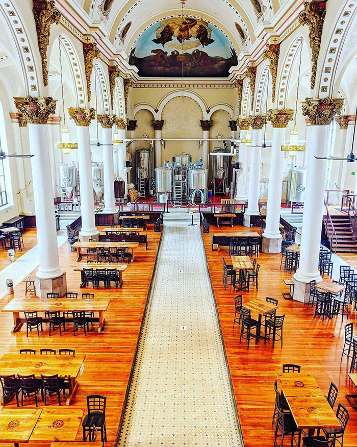 A Brewery In My Hometown Converted A Church Into Their Taproom/Brewery