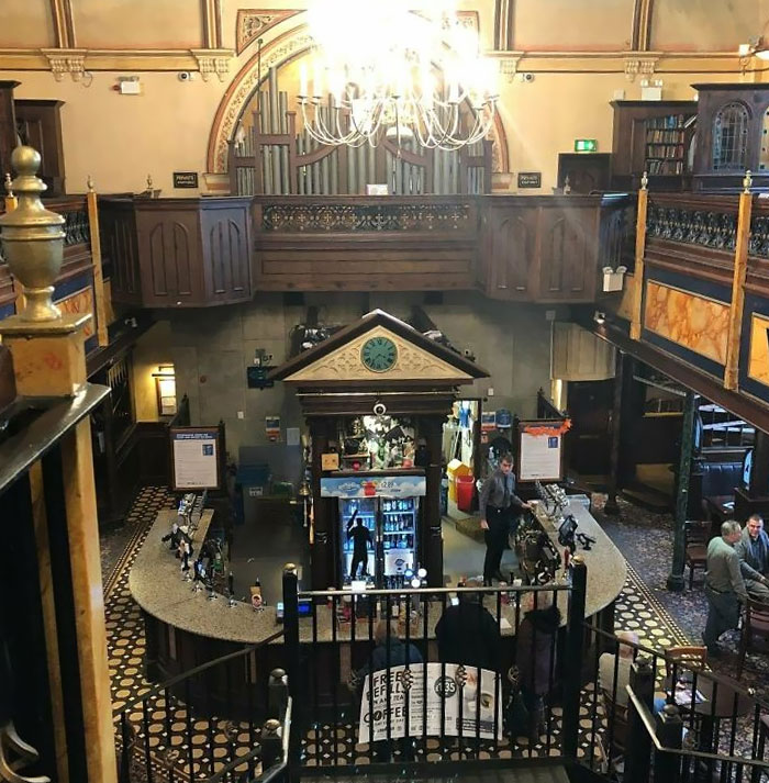 A Former Church In Folkestone Has Been Converted Into A Pub