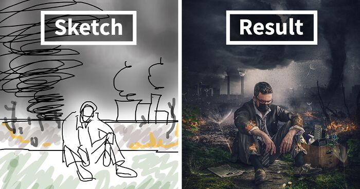 Bringing Sketches To Life With Digital Magic: My 8 Creations