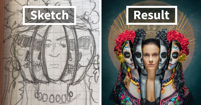 Bringing Sketches To Life With Digital Magic: My 8 Creations