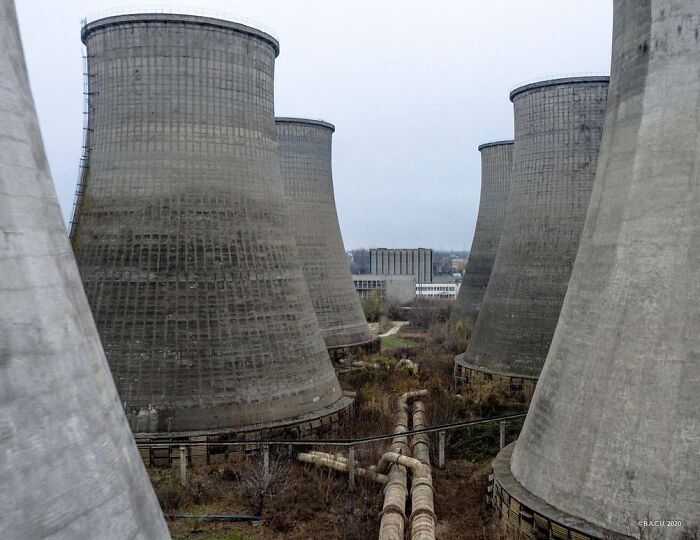 C.e.t. Sud Power Station, Bucharest,romania Built In 1963