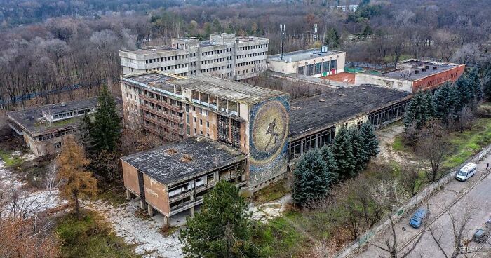 Yu. A. Gagarin” Youth Center, Chisinau, Moldova. Built In 1972