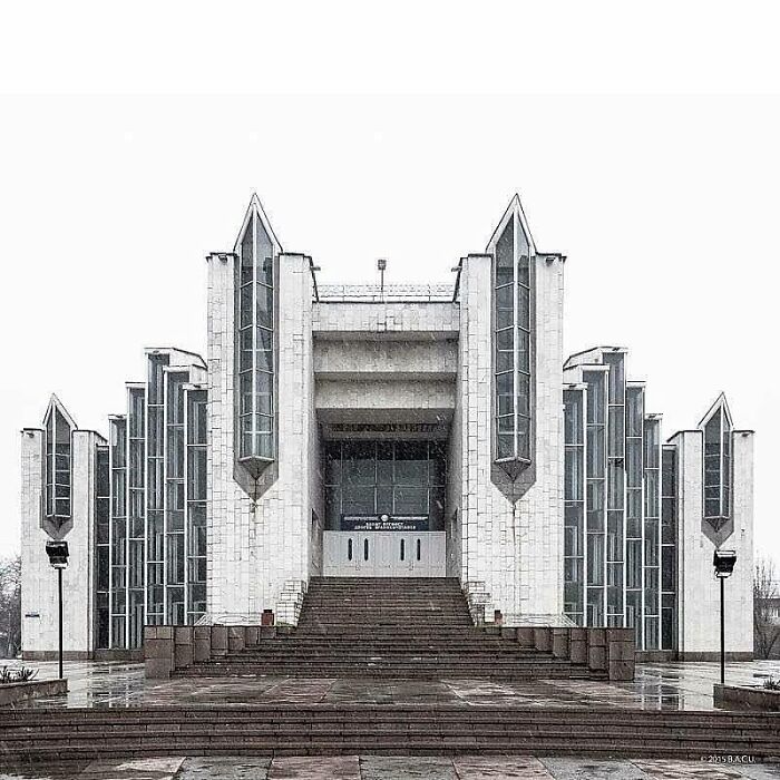Palacio de las Bodas, Bishkek, Kirguistán, construido en 1987
