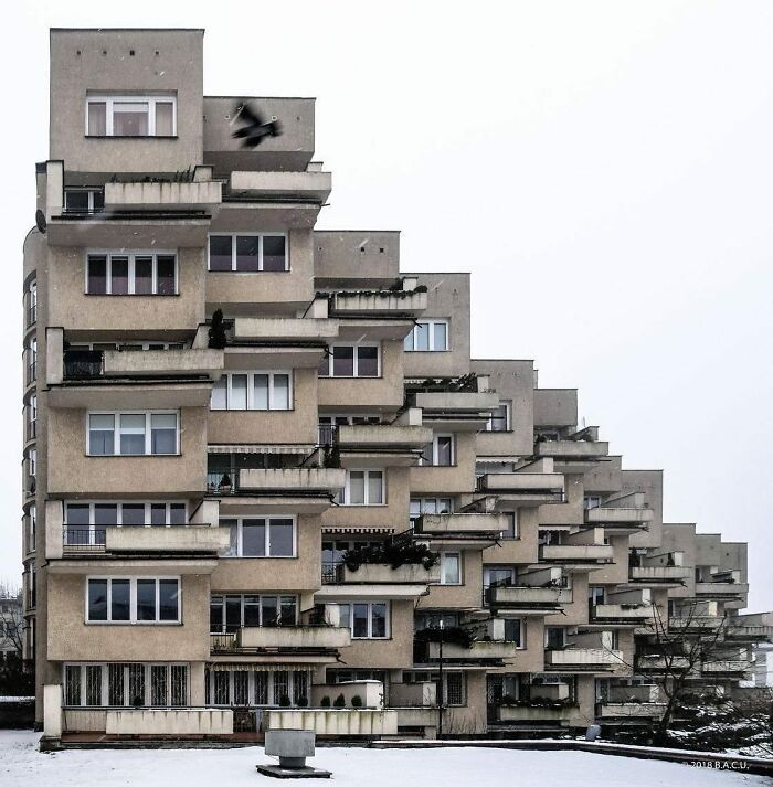 Development On Kozia Street, Warsaw, Poland, Built In 1978