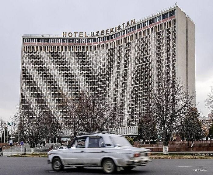Hotel Uzbekistan, Uzbekistan, Tashkent, Built In 1974
