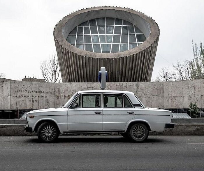 Metro Station Yeritasardakan, Detail Yerevan, Armenia, Designed And Built Between 1972-81