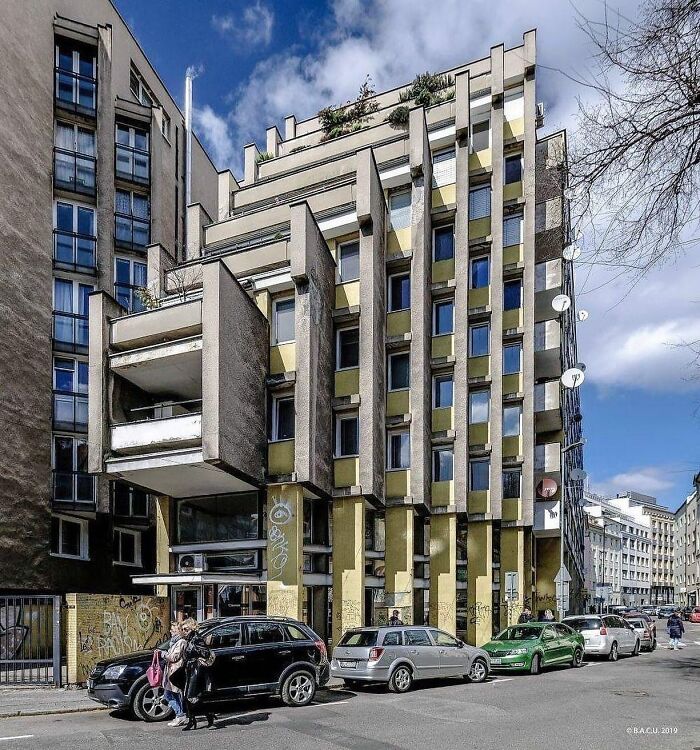 Experimental Residential Building In Bratislava, Slovakia, Built Between 1968-74